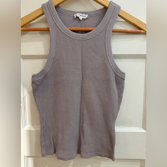 GOOD AMERICAN WAFFLE TANK - Picture 2 of 4